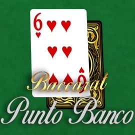 Baccarat - Punto Banco online game logo by Red Tiger Gaming on vegasheros.gr.com