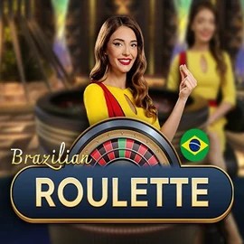 Official Live Casino logo: Brazilian Roulette (Pragmatic Play) by Pragmatic Play at Vegas Hero Casino