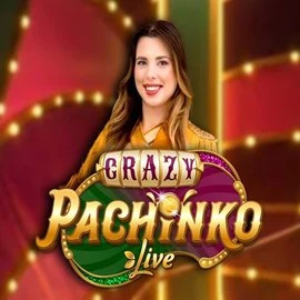 Crazy Pachinko logo – Live Casino by Evolution at Vegas Hero Casino