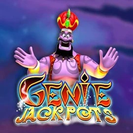 Genie Jackpots logo – Jackpots by Blueprint Gaming at Vegas Hero Casino