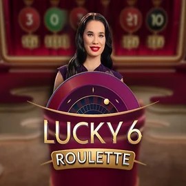 Lucky 6 Roulette logo by Pragmatic Play Vegas Hero Casino