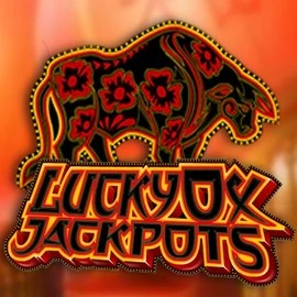 Lucky Ox Jackpots logo by Rival at Vegas Hero Casino