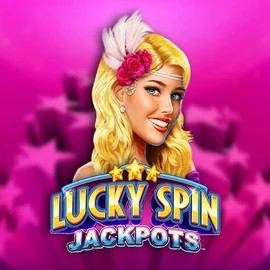 Lucky Spin Jackpots slot visual from Novomatic available on vegasheros.gr.com