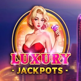 Luxury Jackpots game by Triple Cherry – logo hosted on Vegas Hero Casino