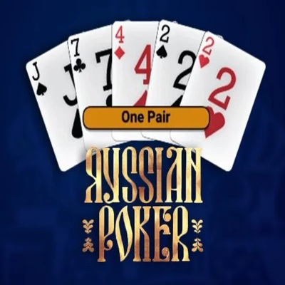 Russian Poker logo by OneTouch Games Vegas Hero Casino