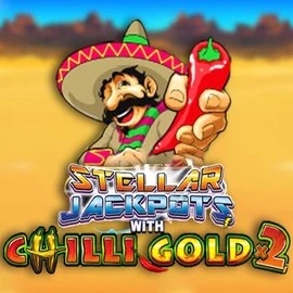 Official Jackpots logo: Stellar Jackpots with Chilli Gold x2 by Lightning Box Game at Vegas Hero Casino