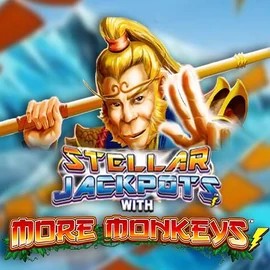 Try Stellar Jackpots with More Monkeys slot by Lightning Box Game on vegasheros.gr.com – logo image