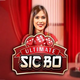 Official Live Casino logo: Ultimate Sic Bo by Ezugi at Vegas Hero Casino